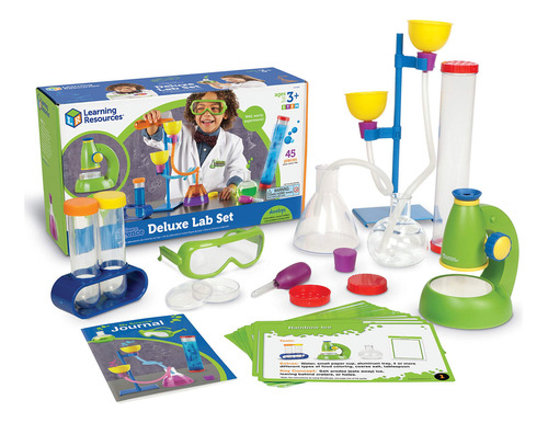 Juego Educativo  Set De Laboratorio De Lujo De Cienc Fr80jc