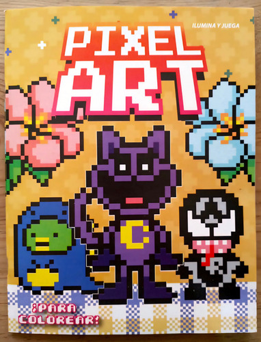 Pixel Art / Paquete Con 4 Libros Para Colorear Pixeles