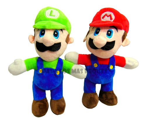 Mario Y Luigi - Peluches De Super Mario Bros | MercadoLibre