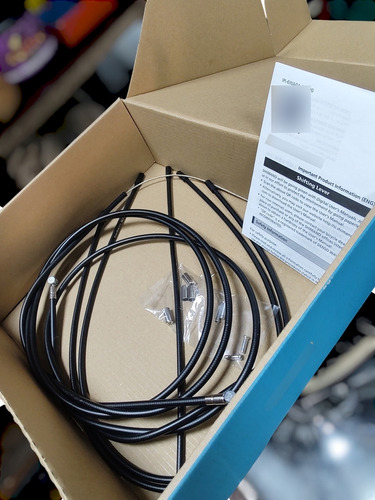 Manijas Shifters Integrado Freno 3x6 Shimano Cable Fund Caja Negro