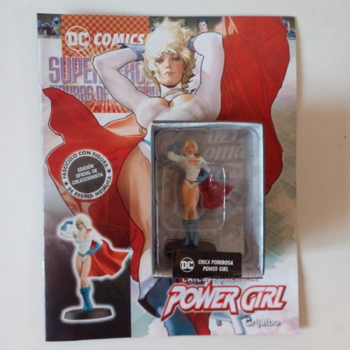 Revista + Figura Coleccionable Dc Comics. Chica Poderosa.