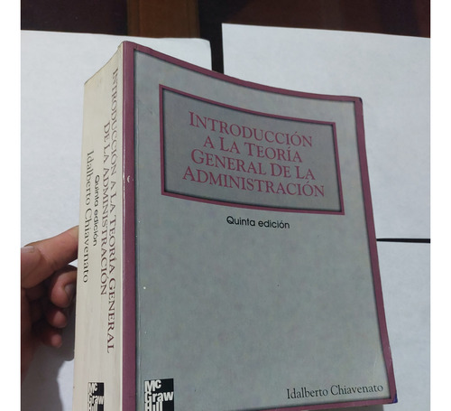 Libro Teoria General De Administración Idalberto Chiavenato