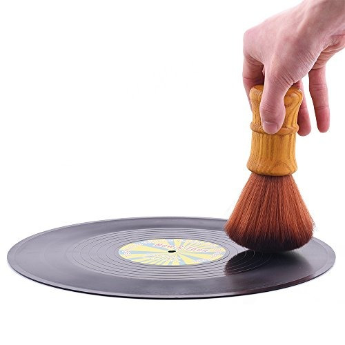 Turntable Vinyl Record Lp Limpieza Antistatic Brush Cleaner