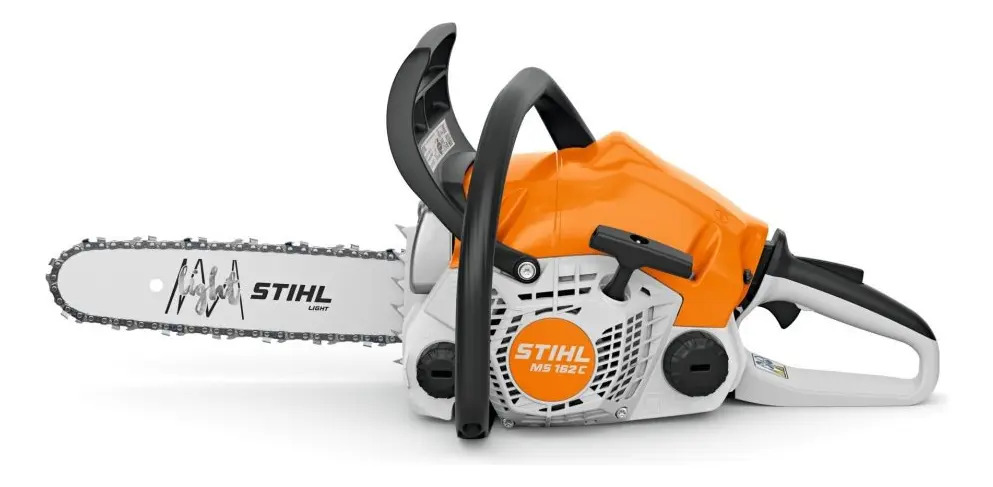 Motosserra A Gasolina Stihl Motosserra 30.1cc Laranja Ms 162 1.769hp Laranja