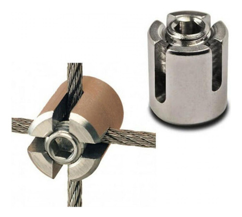 2 Piezas De Clips De Cable De Alambre Para Enredaderas Y Pla