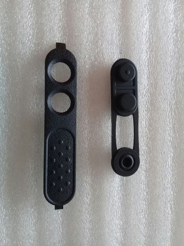 Teclado Plastico Y Goma Lateral Para Motorola Dep450