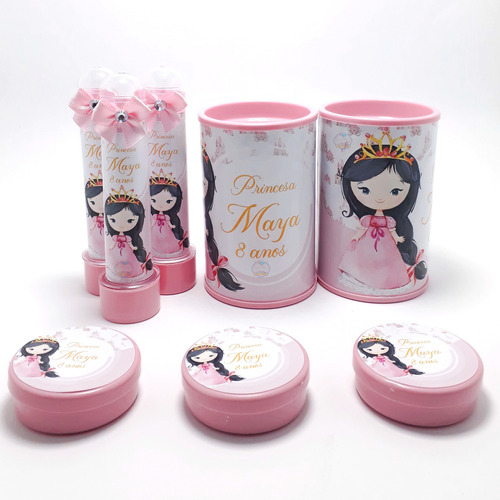 Kit Personalizado Realeza Coroa Príncipe Ou Princesa