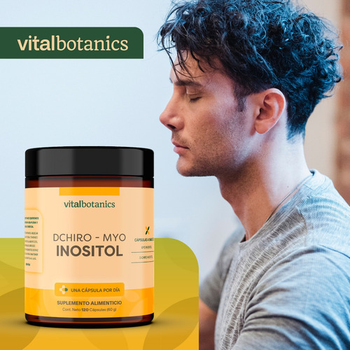 Myo Inositol Y D-chiro Inositol Con 120 Caps | Vitalbotanics