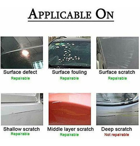 Imagen 6 de 6 de 8 Piezas Nano Sparkle Cars Scratch Tela Nano Scratch