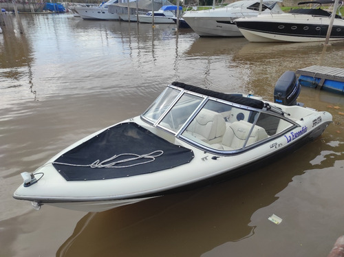 Imagen 2 de 17 de Lancha Usada Guembe 460 Open Motor Power Tec 60 Hp