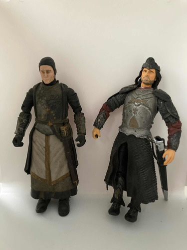 Figura Guardia Minas Tirith Aragorn Armadura Señor Ls Anillo