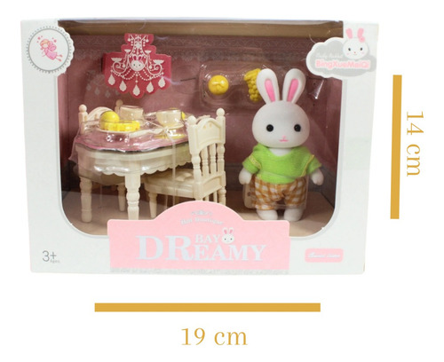 Ternurines Juguetes Conejo Original Set Bay Dreamy
