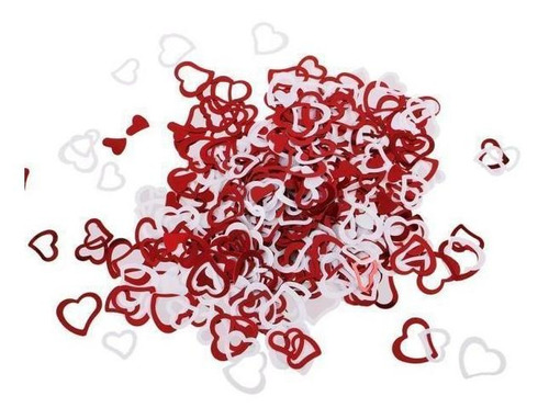 2 X Confeti De Mesa Estilo Corazón Romántico Sprinkles Boda