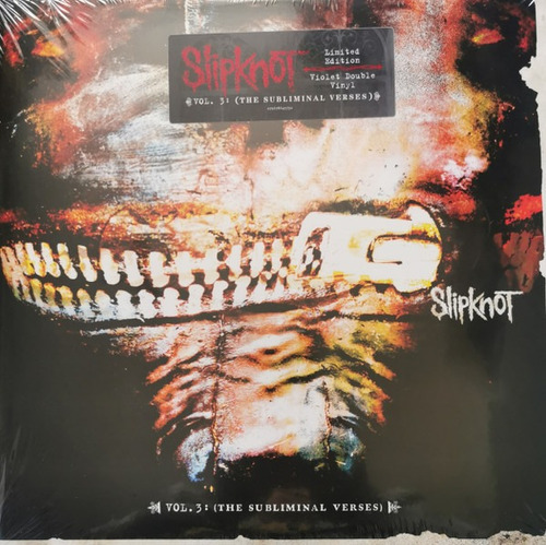 Slipknot Vol. 3 The Subliminal Verses Violet Edition Vinilo