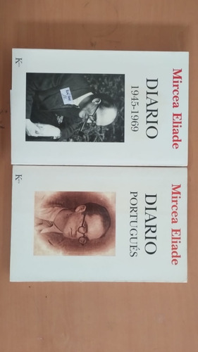 X2 Libros Diarios + Diario Portugues Mircea Eliade Kairos