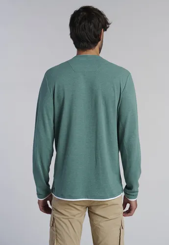 Polera Ml Dobel Indiana Verde Ss2025 Ferouch