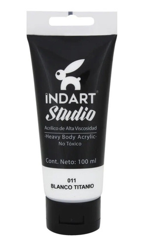 Pintura Acrilica Indart Studio De 100ml Todos Los Colores