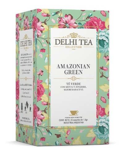 Imagen 1 de 4 de Delhi Tea Collection Te Premium X 20 Saquitos