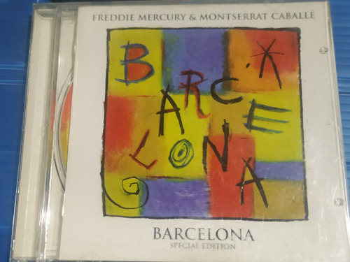 Cd Freddie Mercury Y Montserrat Cabale Barcelona 