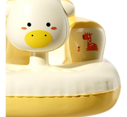 Asiento De Piso Inflable Plegable Para Bebés Deer