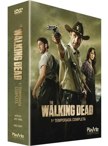 The Walking Dead 1ª Temporada - Box Com 3 Dvds
