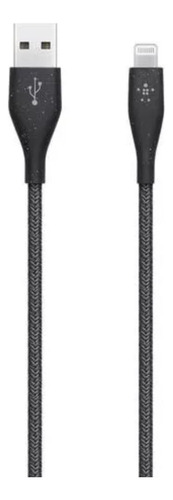 Cabo Belkin Boostcharge Duratek Lightning Usb-a 3m Preto