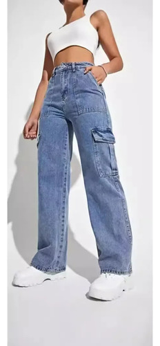 Vaqueros Vaqueros De Pierna Recta Para Mujer, Ropa De Trabaj