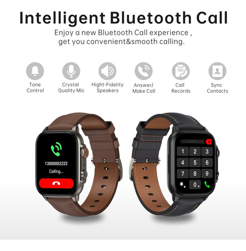 Smartwatch G-tide S5pro Amoled Bluetooth Para Ios Y Adroid