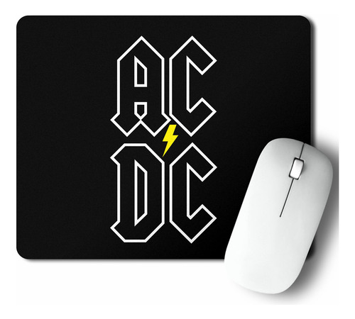 Mouse Pad Ac Dc  Large Text (d0368 Boleto.store)