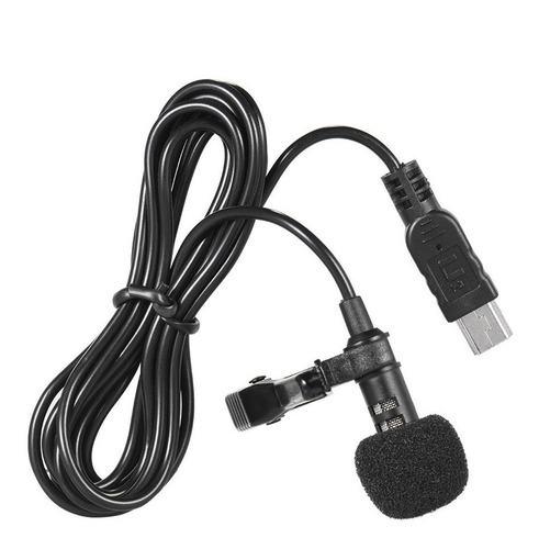 Micrófono Para Go Pro Hero 3/3+/4 Mini Usb Profesional 150cm