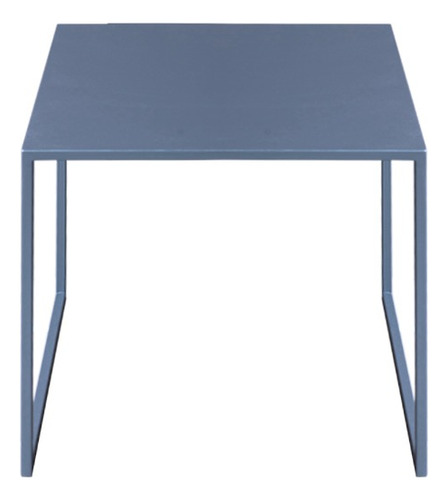 Mesa Ratona Arrime Hierro Diseño Bari Grande Maga Collection Gris Denim