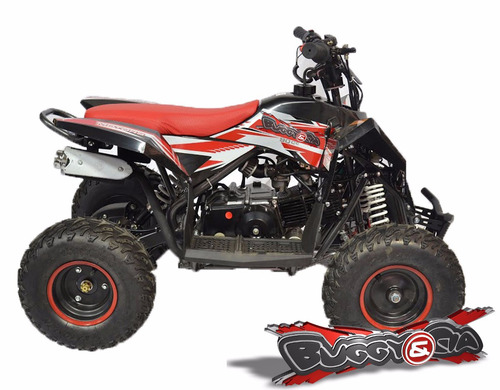 Quadriciclo 90cc 4 Tempos Preto/vermelho