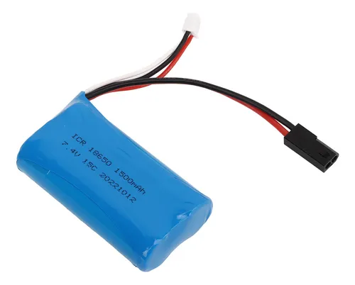 Batería De Litio Rc Car 18650 7.4v 1500mah 5500 Plug