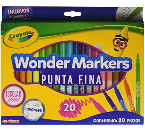 Marcadores Crayola Maravilla ;)