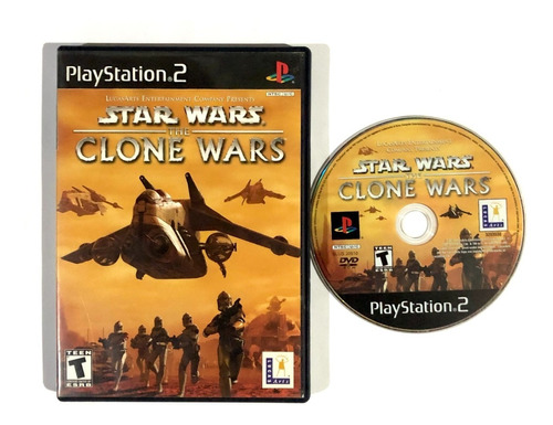 Star Wars The Clone Wars - Juego Original Playstation 2