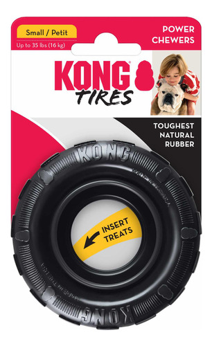 Juguete Perro Mascota Kong Llanta Chica / Tires Small Color Negro