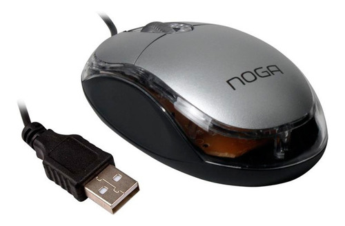 Mouse Noga Ng611 Optico Usb 2.0 800dpi Tres Botones + Scroll