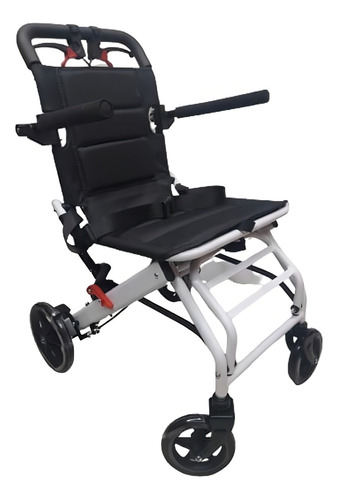 Silla De Traslado Plegable Ecg09 Color Blanco