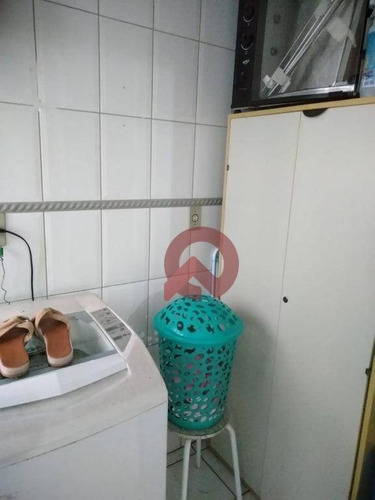 Imagem 12 de 12 de Apartamento Com 1 Dormitório À Venda, 49 M² Por R$ 190.000 - Vila Guilhermina - Praia Grande/sp - Ap3426