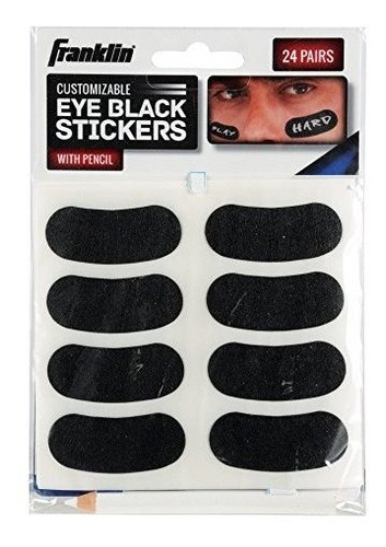 Pegatinas Franklin Sports Eye Black - Personalizables Con La