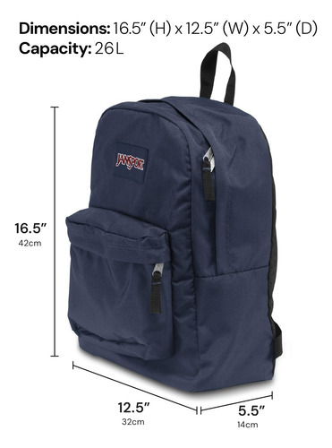Mochila Jansport Superbreak One, Duradera Y Ligera