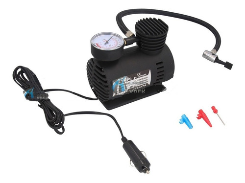 Mini Compresor Inflador De Aire 12v Auto C/medidor Presión