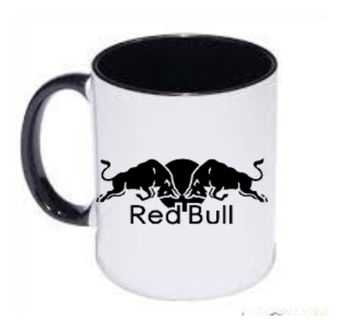 Mug Pocillo Red Bull Interior Negro