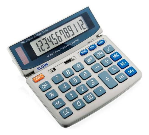 Calculadora De Mesa 12 Digitos Mv-4121 Elgin