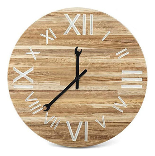2 De Movimiento De Reloj De Pared, Eje Eje De 31 Mm Negro