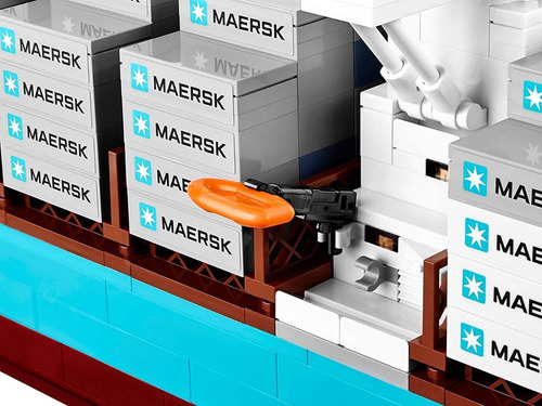 Lego 10241 Creator Creador Línea Maersk Triple-e
