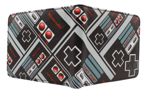 Cartera Inspirada En Nintendo Control Mando Nes Billetera Pu Nintendo 1985 Mando De Nes
