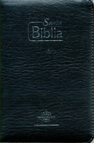 Biblia Misionera Con Forro Y Cierre Reina Valera 1960 Negra