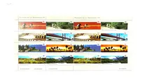 Comprar Filatelia Argentina Paisajes De Argentina 3 Pliego Mint 2004