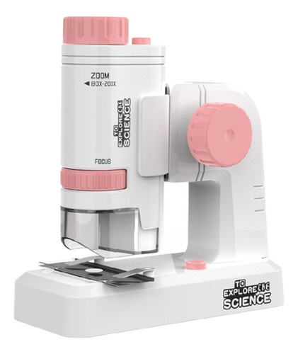 Microscopio Para Niños, Kit Científico De Microscopio Portát